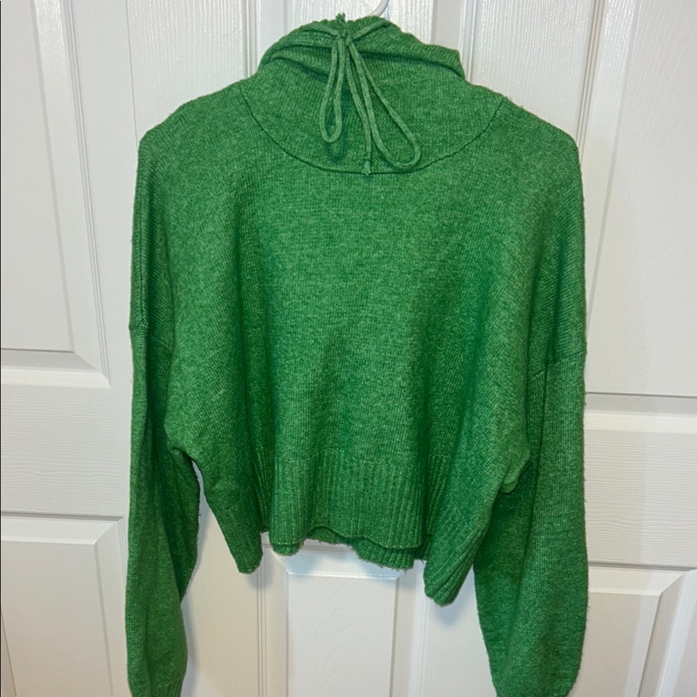 PacSun Green Cowl Neck Sweater